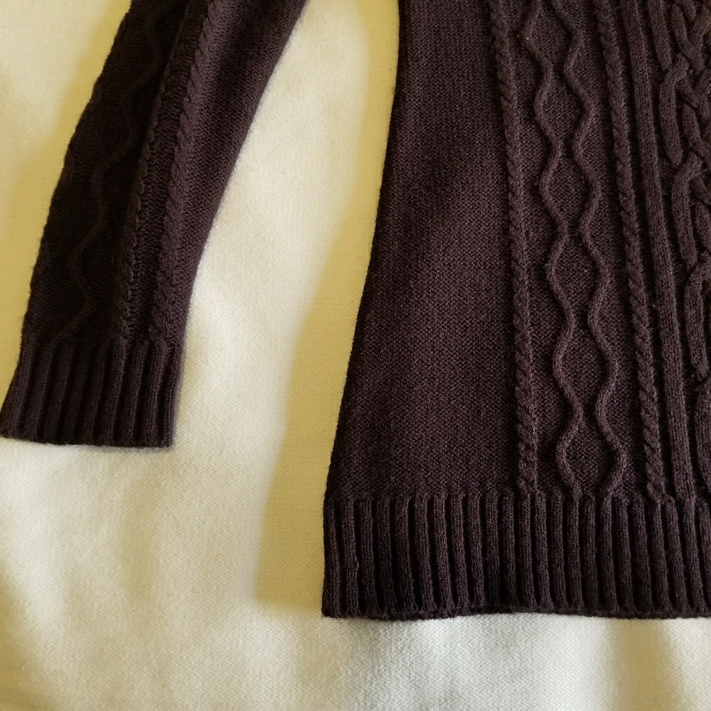 New York & Company Plum Sweater, Size XS - Picture 2 of 3